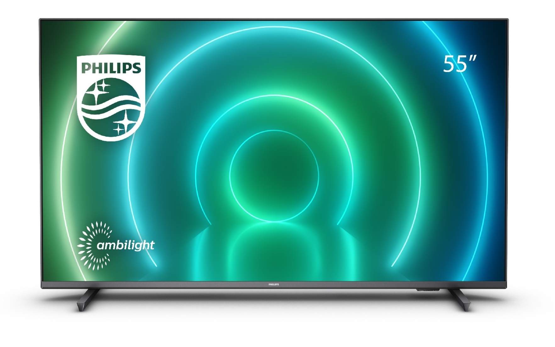 55" Philips 55PUS7906 Smart-TV, UHD/4K, HDR10+, Android, Ambilight