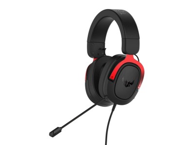 Asus TUF H3 Gaming Headset - Röd#1