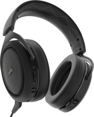Corsair HS70 Wireless Gaming Headset, Virtuellt 7.1, USB/3,5mm - Carbon#3