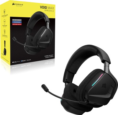 Corsair VOID v2 MAX Wireless Gaming Headset, RF/Bluetooth, RGB - Svart#4