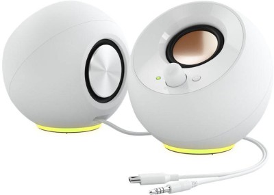 Creative Pebble SE, 2x2,2W RMS, 3,5mm, strömförsörjning via USB-C - Vit#2