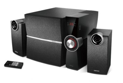 Edifier C2XD, 2.1 stereo, 35W + 2x9W RMS, digitalingång optisk/aux, fjärrkontroll