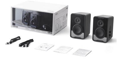 Edifier QR30 2.0 Desktop Active Speaker, 2x15W RMS, Bluetooth/USB-A, RGB - Svart#6