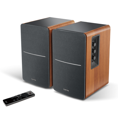 Edifier R1280DBs 2x21W RMS, Bluetooth, optisk/coax, med fjärrkontroll - Brun#1
