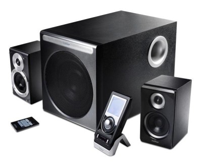 Edifier S530D, 2.1 stereo, 75W + 2x35W RMS - Svart