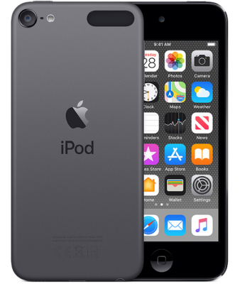 Apple iPod touch, 7:e gen, 32 GB - Rymdgrå