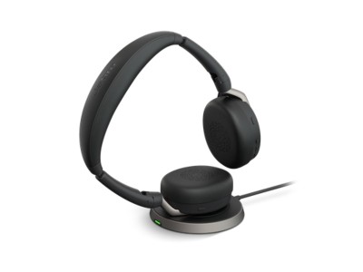 Jabra Evolve2 65 Flex USB-A MS Stereo, Bluetooth, inkl. laddningsställ - Svart#2