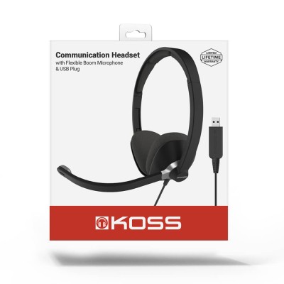 Koss CS300 On-Ear, USB - Svart#2