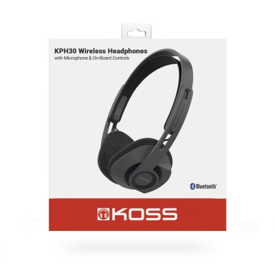 Koss KPH30 Wireless On-Ear - Svart#2