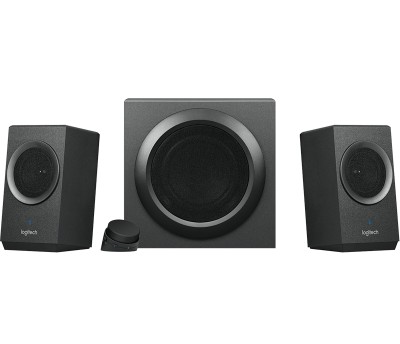 Logitech Z337, 2.1 stereo, 24W + 2x8W RMS - Svart, Bluetooth