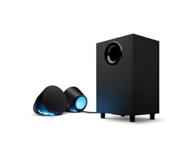 Logitech G560 Lightsync, 2.1 stereo, 120W RMS, RGB, USB/Bluetooth - Svart