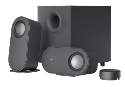 Logitech Z407, 2.1 stereo, 20W + 2x10W RMS, Bluetooth - Svart