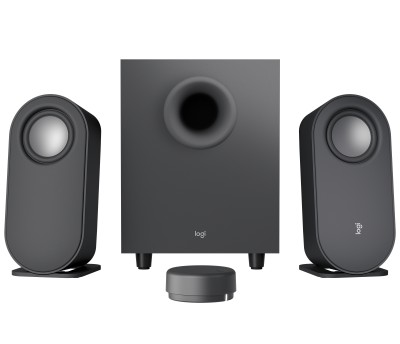 Logitech Z407, 2.1 stereo, 20W + 2x10W RMS, Bluetooth - Grafitgrå