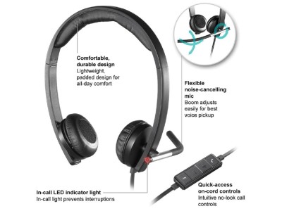 Logitech Stereo Headset H650e, USB#6