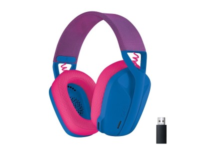Logitech G435 Lightspeed Wireless Gaming Headset, RF/Bluetooth - Blå#1