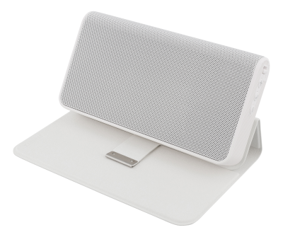 STREETZ MUSIC BOOK White, Bluetooth, 2x3W, PowerBank 5200mAh, 20 tim speltid - Vit