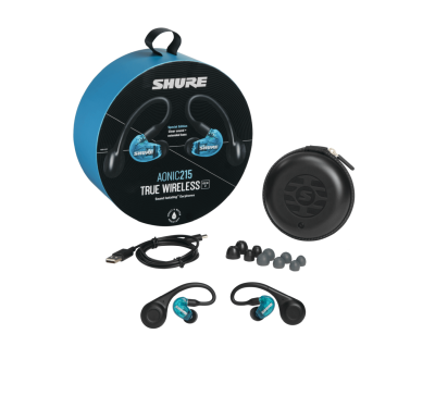 Shure AONIC 215 True Wireless Gen 2 - Blå#2