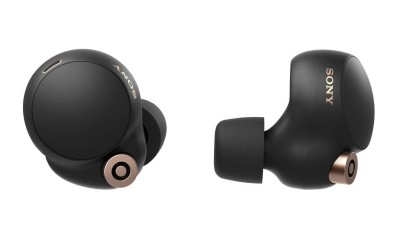 Sony WF-1000XM4 trådlösa brusreducerande hörlurar - Svart