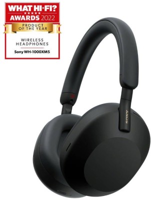 Sony WH-1000XM5, 3,5mm/Bluetooth, ANC - Svart