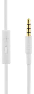 Streetz HL-W200 headset, 3,5mm, vikbara, 1,5m - Vit#4