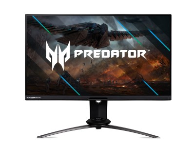 24.5" Acer Predator X25, IPS 1920x1080, 1 ms, 360Hz G-Sync, höjdjusterbar, HDMI/DP, högtalare, USB-hubb#1