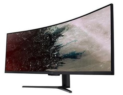 49" Acer Nitro EL491CRP, Curved VA 3840x1080, 4ms, 144Hz FreeSync, HDR400, högtalare, 3xHDMI/DP