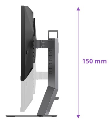 24.1" AOC AG246FK6, Fast TN eSports 1920x1080, 0.5 ms, 610Hz Adaptive-Sync, höjdjusterbar, pivot, 2xHDMI/DP, USB 3.2-hubb#4
