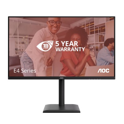 31.5" AOC Q32E4U, IPS 2560x1440, 4 ms, 100Hz, höjdjusterbar, pivot, 2xHDMI/DP, högtalare, USB 3.2-hubb, 5 års garanti#1