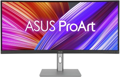 34.1" Asus ProArt PA34VCNV, IPS 3440x1440, 5 ms, 100Hz, HDR10, höjdjusterbar, 2xHDMI/DP/2xThunderbolt3/USB-C 60W, LAN, högtalare, USB 3.2-hubb