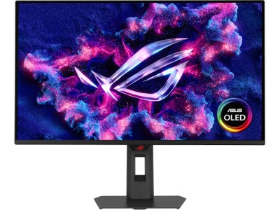 26.5" Asus ROG Strix XG27AQDMES, QD-OLED 2560x1440, 0.03 ms, 240Hz G-Sync, HDR10, höjdjusterbar, pivot, 2xHDMI/DP, USB 3.2-hubb#1