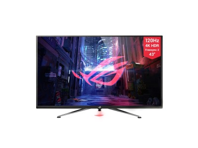 43" Asus ROG Strix XG438Q BFGM, VA 4K/3840x2160, 4 ms, 120Hz G-Sync, DCI-P3, 3xHDMI/DP, USB 3.2-hub#1