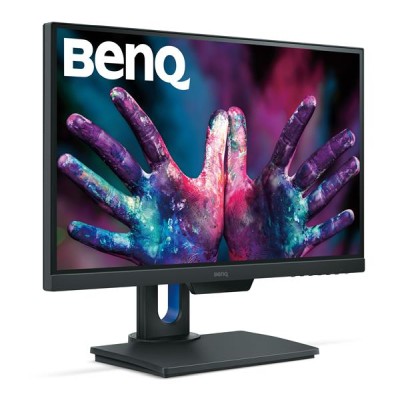 25" BenQ PD2500Q, IPS 2560x1440, 100% REC.709, 4 ms, USB 3.1-hub, HDMI/DP/MiniDP, höjdjusterbar, pivot - Svart#1