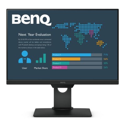 25" BenQ BL2581T, IPS 1920x1200, 5 ms, 1000:1, höjdjusterbar, pivot, högtalare, VGA/DVI/HDMI/DP