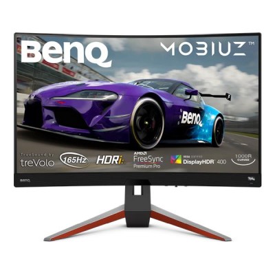 27" BenQ MOBIUZ EX2710R, Curved VA 2560x1440, 1 ms, 165Hz FreeSync Premium, 1000R, HDRi, HDMI/DP#1