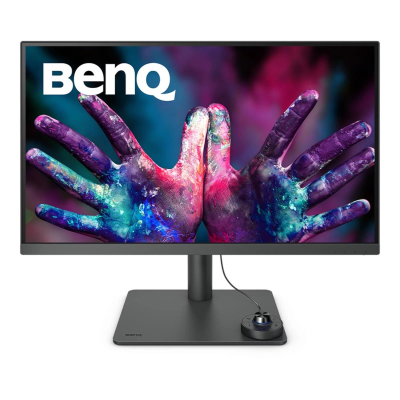 27" BenQ PD2705U, IPS 4K/3840x2160, 5 ms, HDR10, höjdjusterbar, pivot, HDMI/DP/USB-C 65W, högtalare, DualView, KVM, Hotkey Puck G2#1