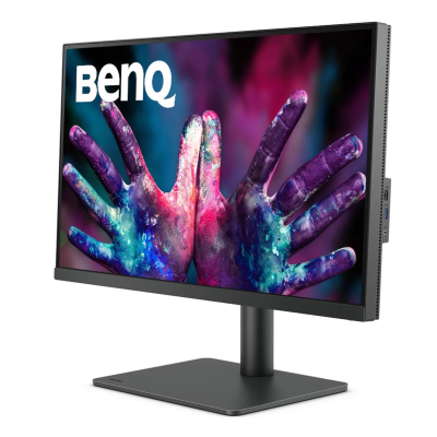 27" BenQ PD2705U, IPS 4K/3840x2160, 5 ms, HDR10, höjdjusterbar, pivot, HDMI/DP/USB-C 65W, högtalare, DualView, KVM, Hotkey Puck G2#2