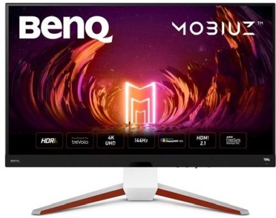 31.5" BenQ MOBIUZ EX3210U, IPS 3840x2160/4k/UHD, 1 ms, 144Hz FreeSync, HDRi, 99% AdobeRGB, 2xHDMI/2xDP, högtalare#1