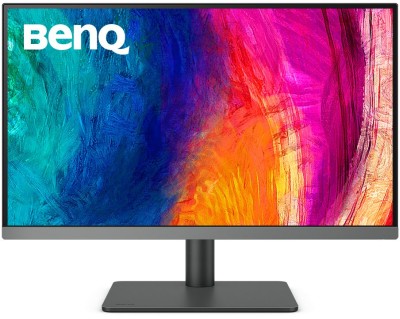 27" BenQ PD2706U, IPS 4K/3840x2160, 5 ms, HDR400, höjdjusterbar, pivot, HDMI/DP/USB-C 65W, högtalare, USB 3.2-hubb