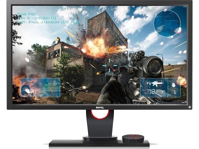 24" BenQ ZOWIE XL2430 e-Sports Monitor, TN 1920x1080, 1 ms, 3D/144Hz, höjdjusterbar, pivot, VGA/DVI/2xHDMI/DP