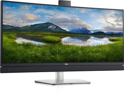 34.1" Dell C3422WE, Curved IPS 3440x1440, 5 ms, höjdjusterbar, HDMI/DP/USB-C 90W, USB 3.2-hubb, högtalare, webbkamera#1