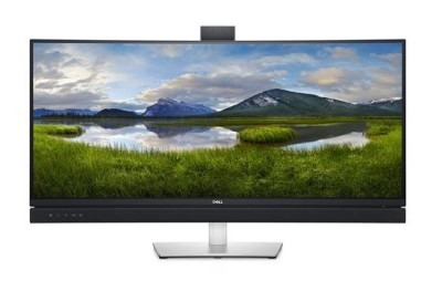 34.1" Dell C3422WE, Curved IPS 3440x1440, 5 ms, höjdjusterbar, HDMI/DP/USB-C 90W, USB 3.2-hubb, högtalare, webbkamera#2