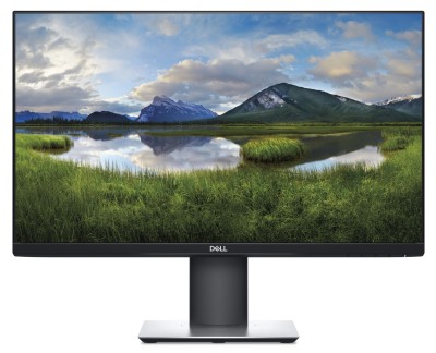 23.8" Dell P2421DC, IPS 2560x1440, 8 ms, höjdjusterbar, pivot, USB-hub, HDMI/2xDP/USB-C 65W - Svart