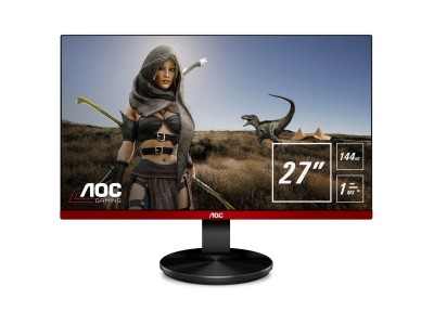 27" AOC G2790PX LED, 1920x1080, 1 ms, 144Hz AMD FreeSync, 20M:1, höjdjusterbar, pivot, högtalare, VGA/HDMI/DP, USB-hub#1