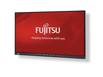 23.8" Fujitsu E24-9 Touch IPS, 1920x1080, 5 ms, 20M:1, 10-point touch, högtalare, VGA/HDMI/DP, USB 3.0-hub#1