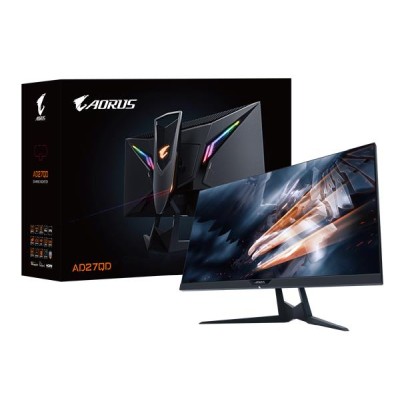 27" Gigabyte AORUS AD27QD IPS LED, QHD/2560x1440, 1 ms, 144Hz, 1000:1, höjdjusterbar, pivot, 2xHDMI/DP, RGB LED#4