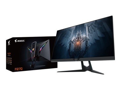 27" Gigabyte AORUS FI27Q, IPS QHD/2560x1440, 1 ms, 165Hz FreeSync, 2xHDMI/DP, USB 3.0-hub, RGB LED#2