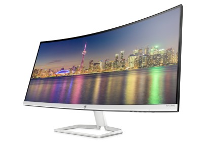 34" HP 34f, Curved IPS 3440x1440, 5 ms, 2xDMI/DP, USB 3.0-hubb#3