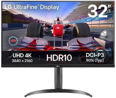 31.5" LG 32UR550K, VA 4K/3840x2160, 4 ms, HDR10, 2xHDMI/DP, högtalare