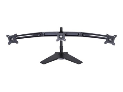 Bordsstativ Multibrackets Desktopmount Triple Arm, för 3 skärmar - Svart