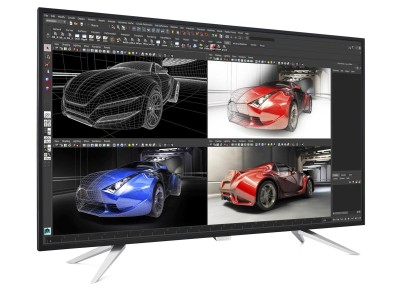 43" Philips BDM4350UC/00, IPS 4K/3840x2160, 5 ms, VGA/2xHDMI/2xDP, högtalare